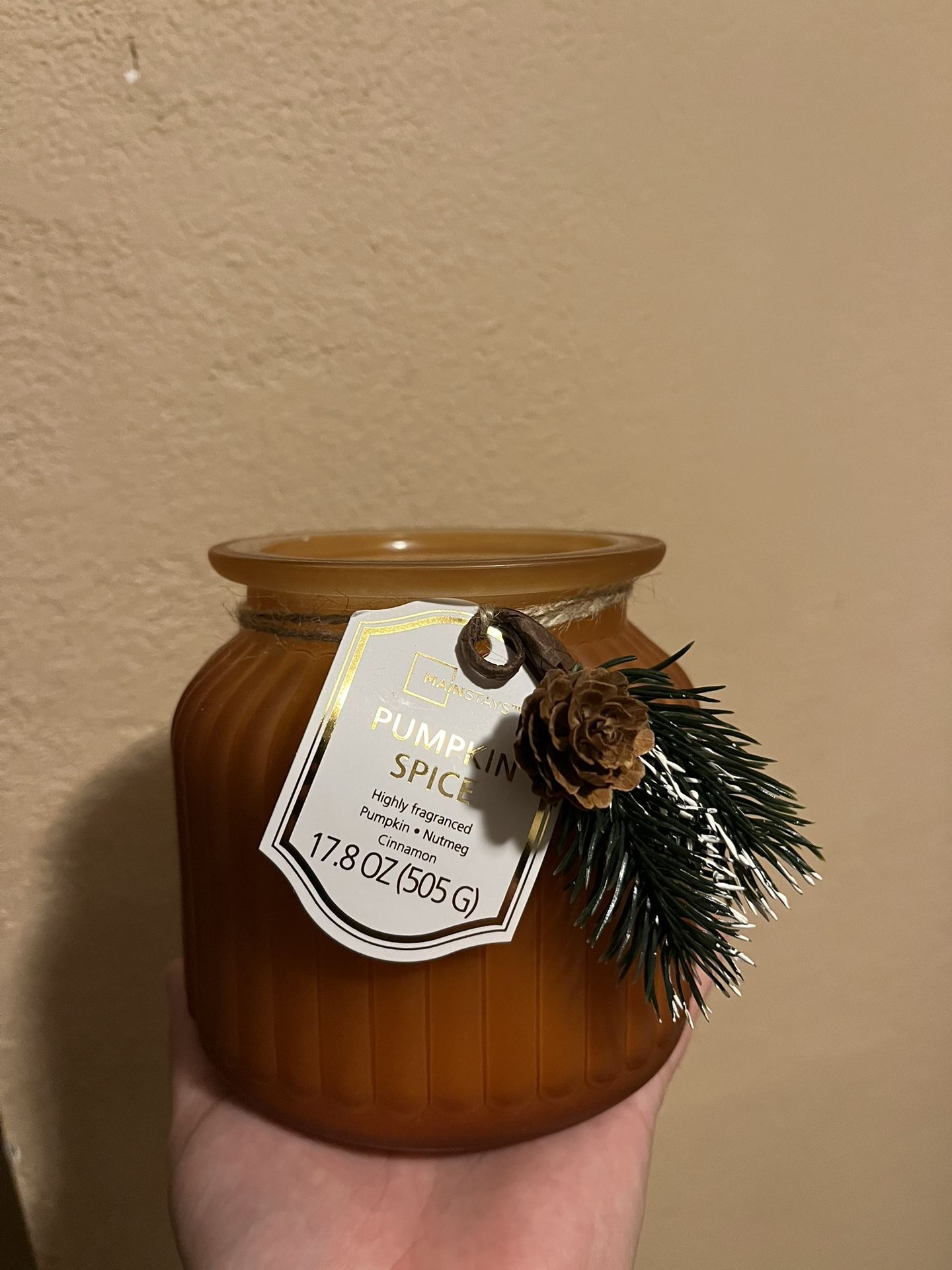 Pumpkin Spice Candles