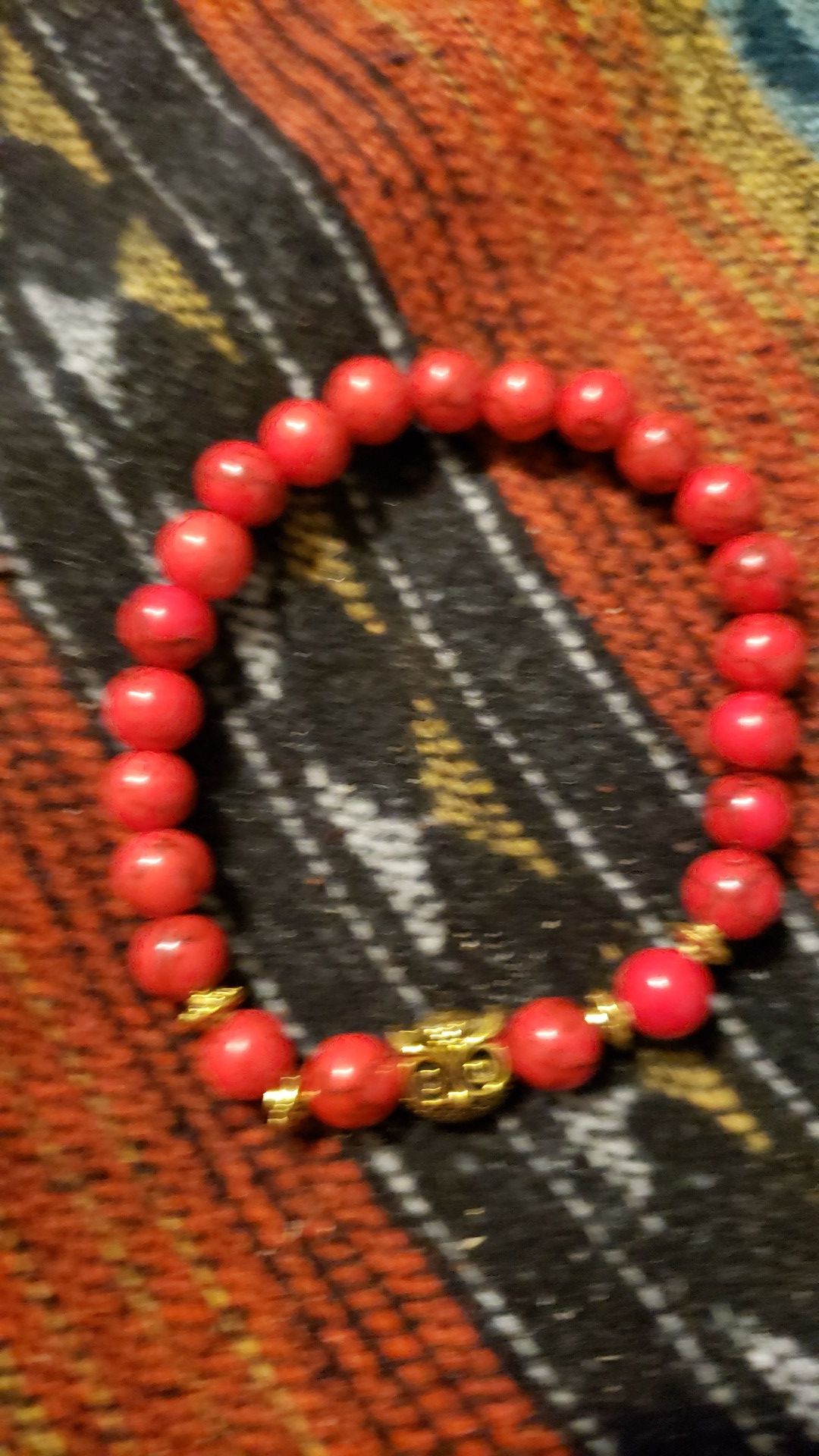 real stones unisex bracelet