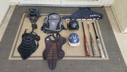 Baseball equipment.