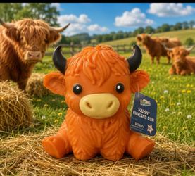 Squishy highland cow