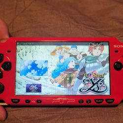 Playstation Psp 2000 Limited Edition Japanese Gundam Principality Of Zeon Modded Video Game Console 