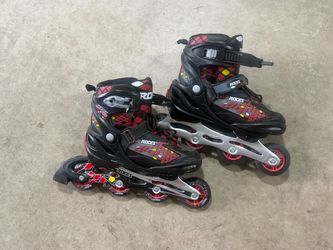 Roces Adjustable Kids Inline Skates Size 4-7 - Excellent Condition