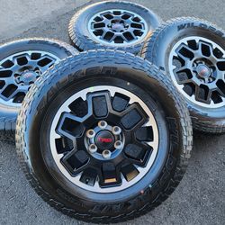 18” Toyota Tacoma/4Runner/Tundra TRD 2025 OEM Wheels and Tires