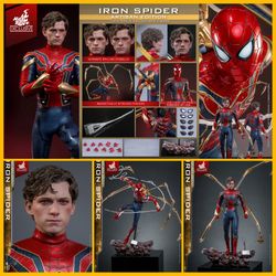 1/6 Hot Toys MMS762AE Iron Spider Avengers: Endgame Artisan Edition figure