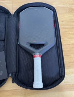 Tesla Plaid Pickleball Paddle by Selkirk, IN HAND