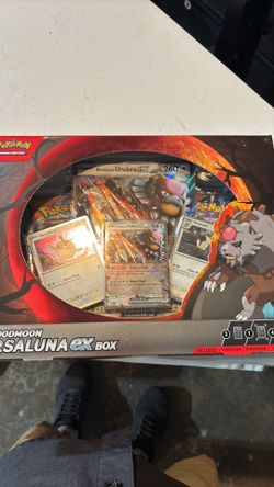 Pokemon bloodmoon ursaluna ex box