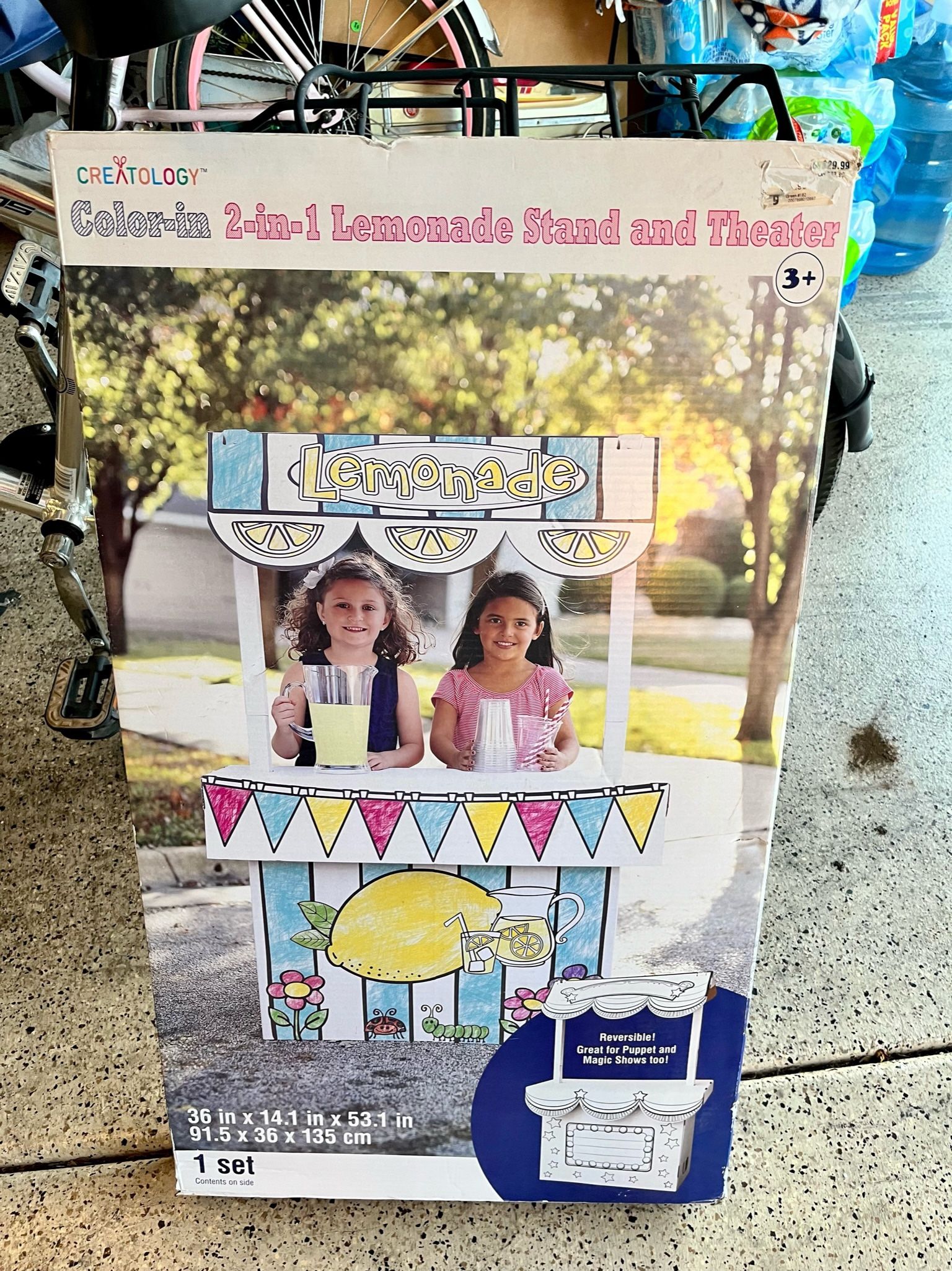 Lemonade Stand & Puppet Show Theater