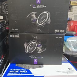 JL AUDIO C2 speaker System 6.5" 