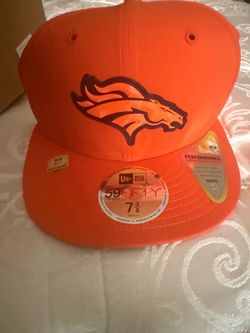 Brand new Denver Broncos fitted sideline hat 2026