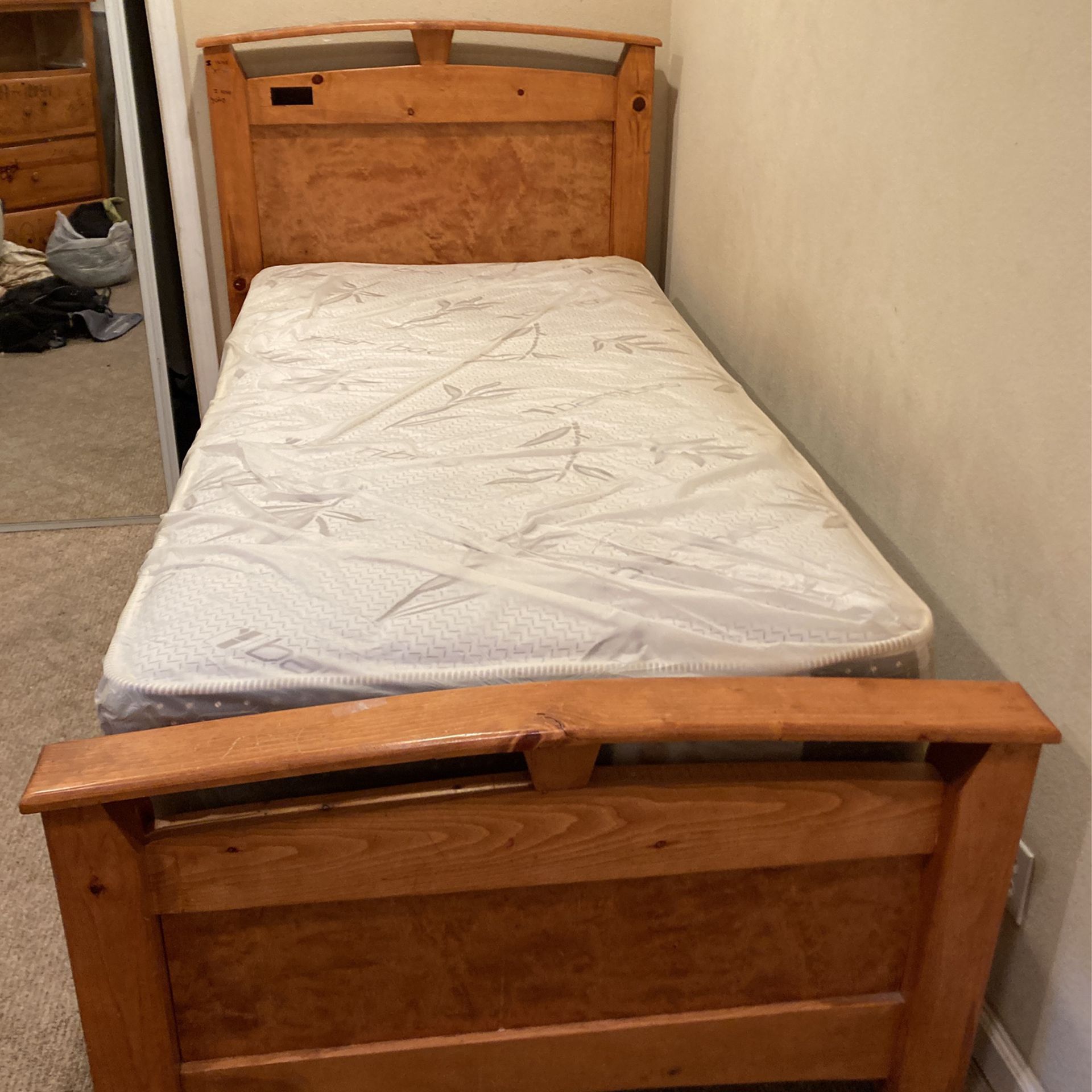 Twin Bed & frame