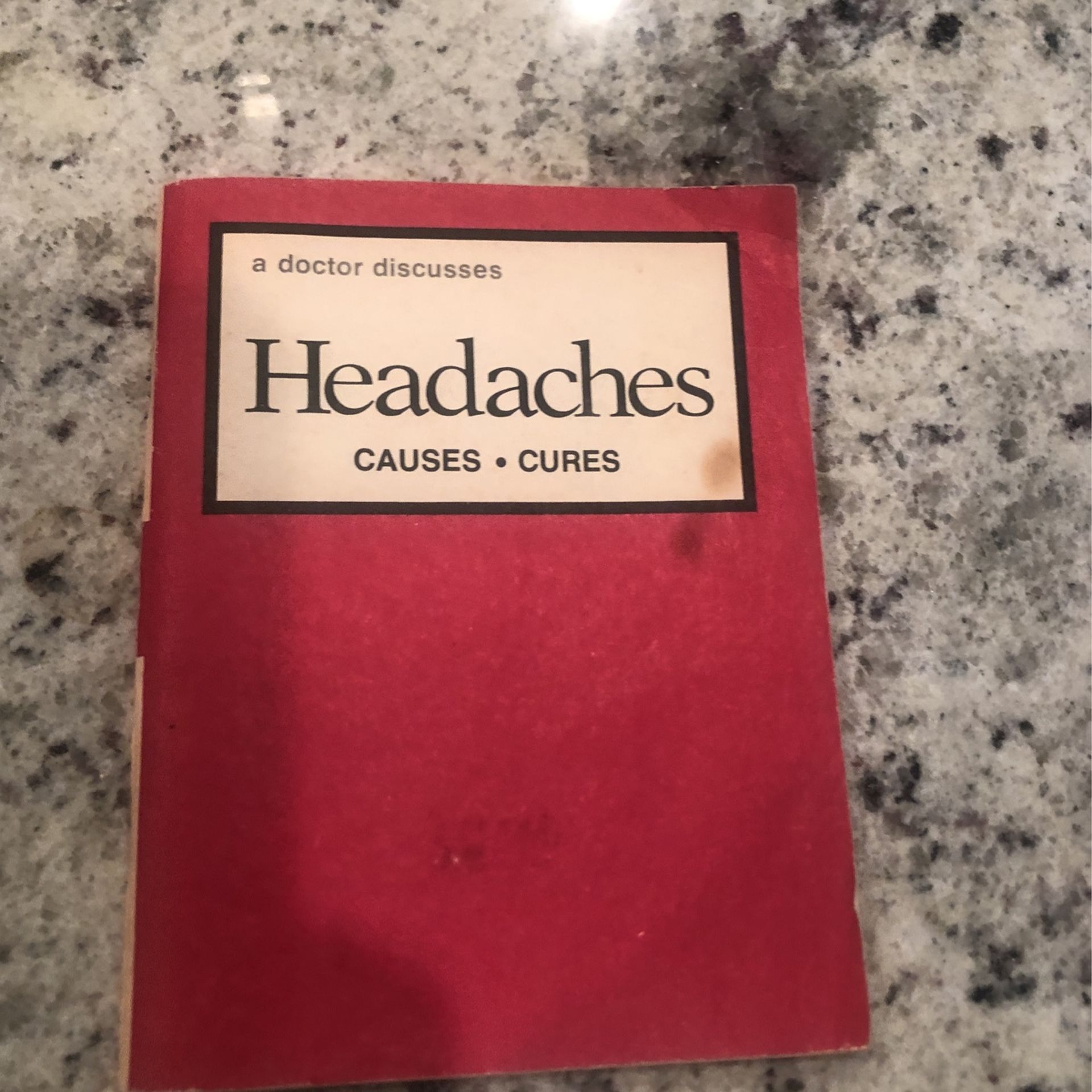 Book Vintage Headaches