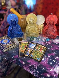 Velas de protección de la Virgen María
