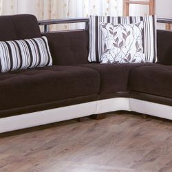 NATURAL SECTIONAL (COLINS BROWN) - SECTIONALS