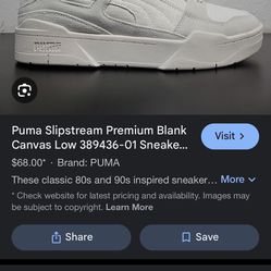 Puma Slipstream Blank Canvas 