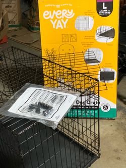 2 door Dog Crate in size Large