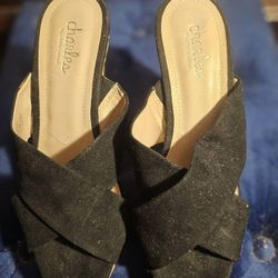 Reduced To $48✨️Size 8🎀Charles by Charles David Latrice wedge sandals🎀✨️