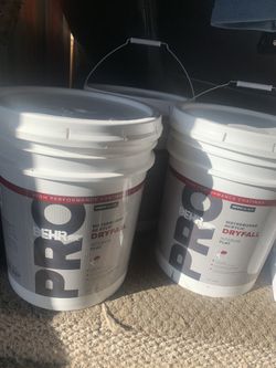 Black Paint  Three 5 Gallons