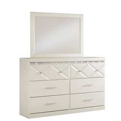 Dreamur Champagne Bedroom Mirror (Mirror Only)