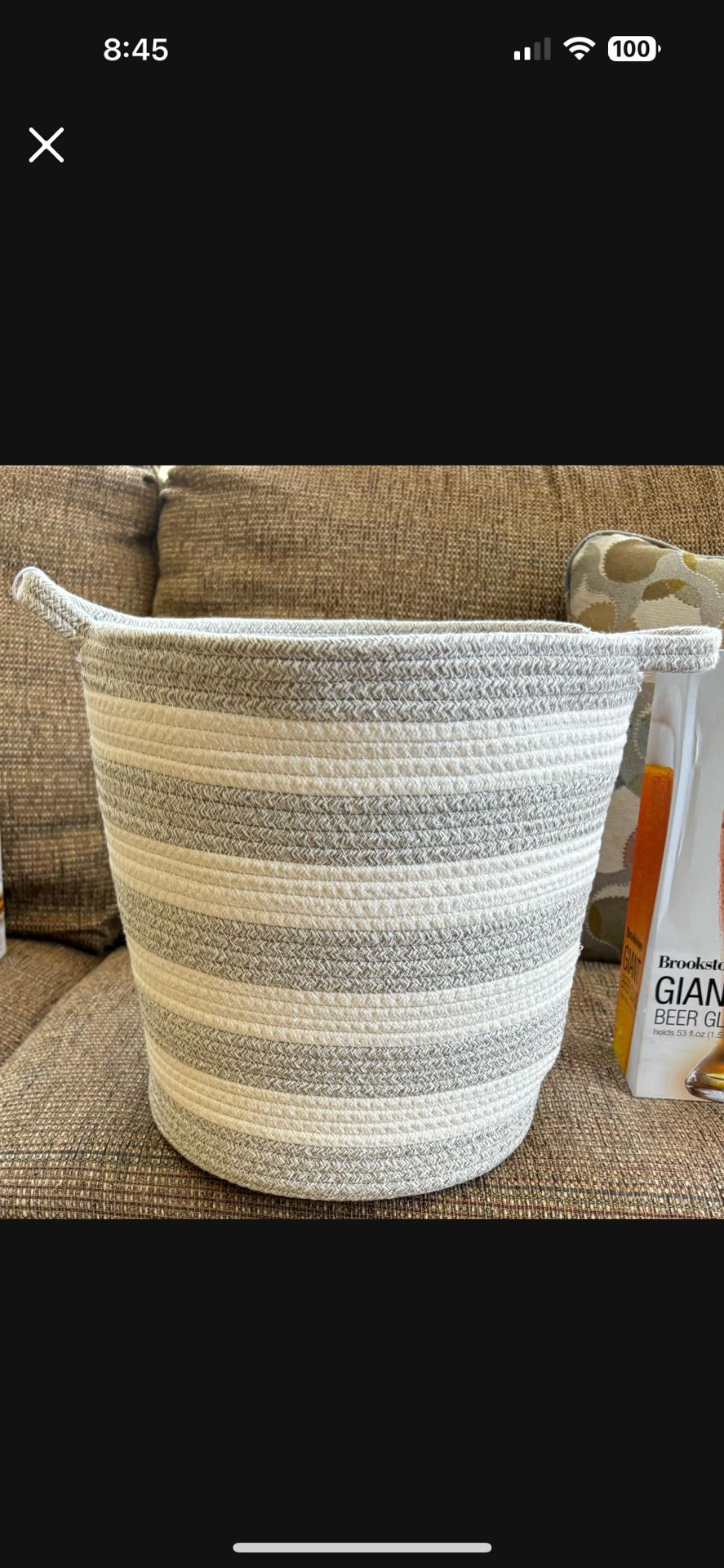 Decorative and Practical Basket