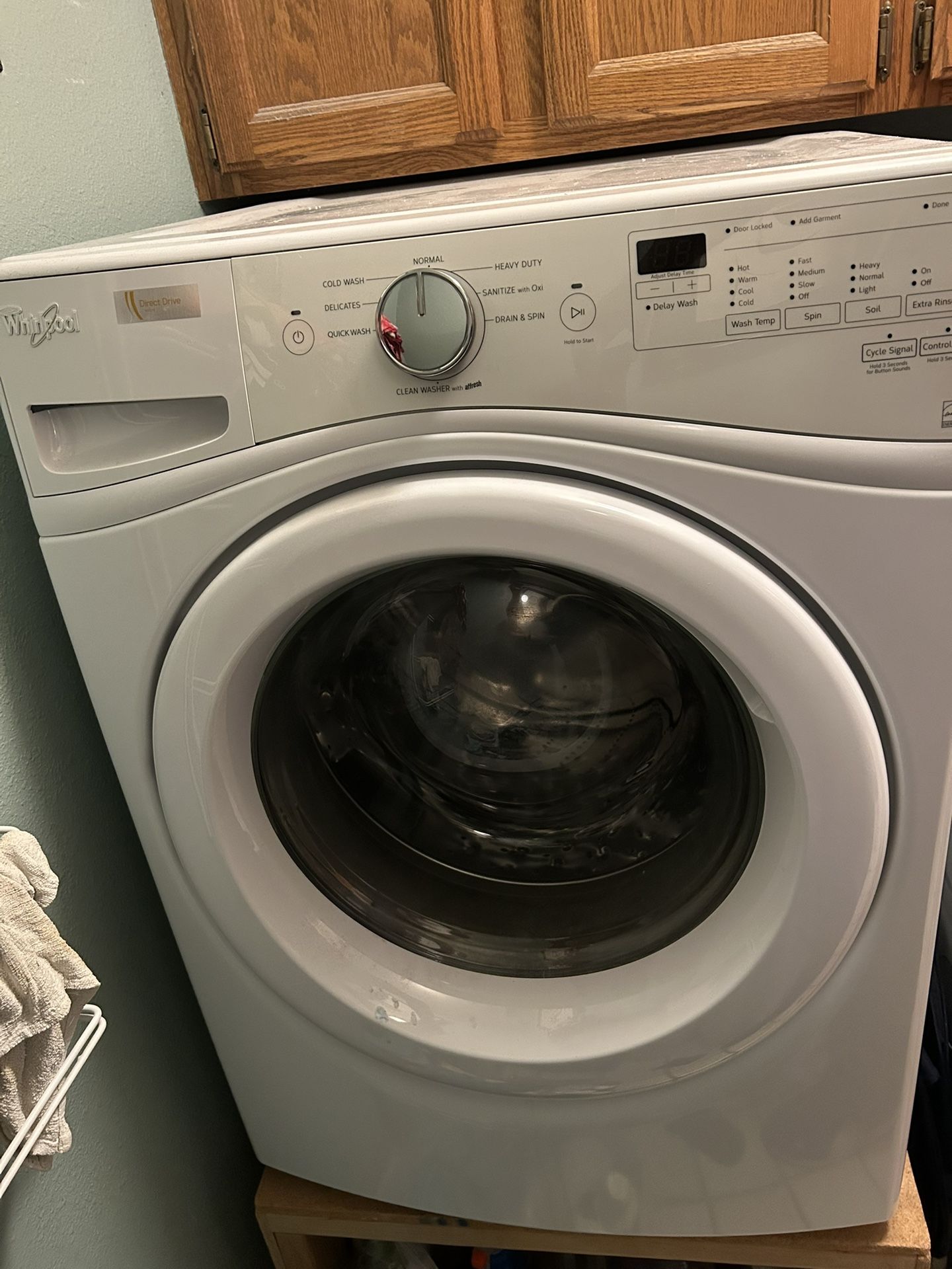 High Efficiency Whirlpool Washer and Dryer