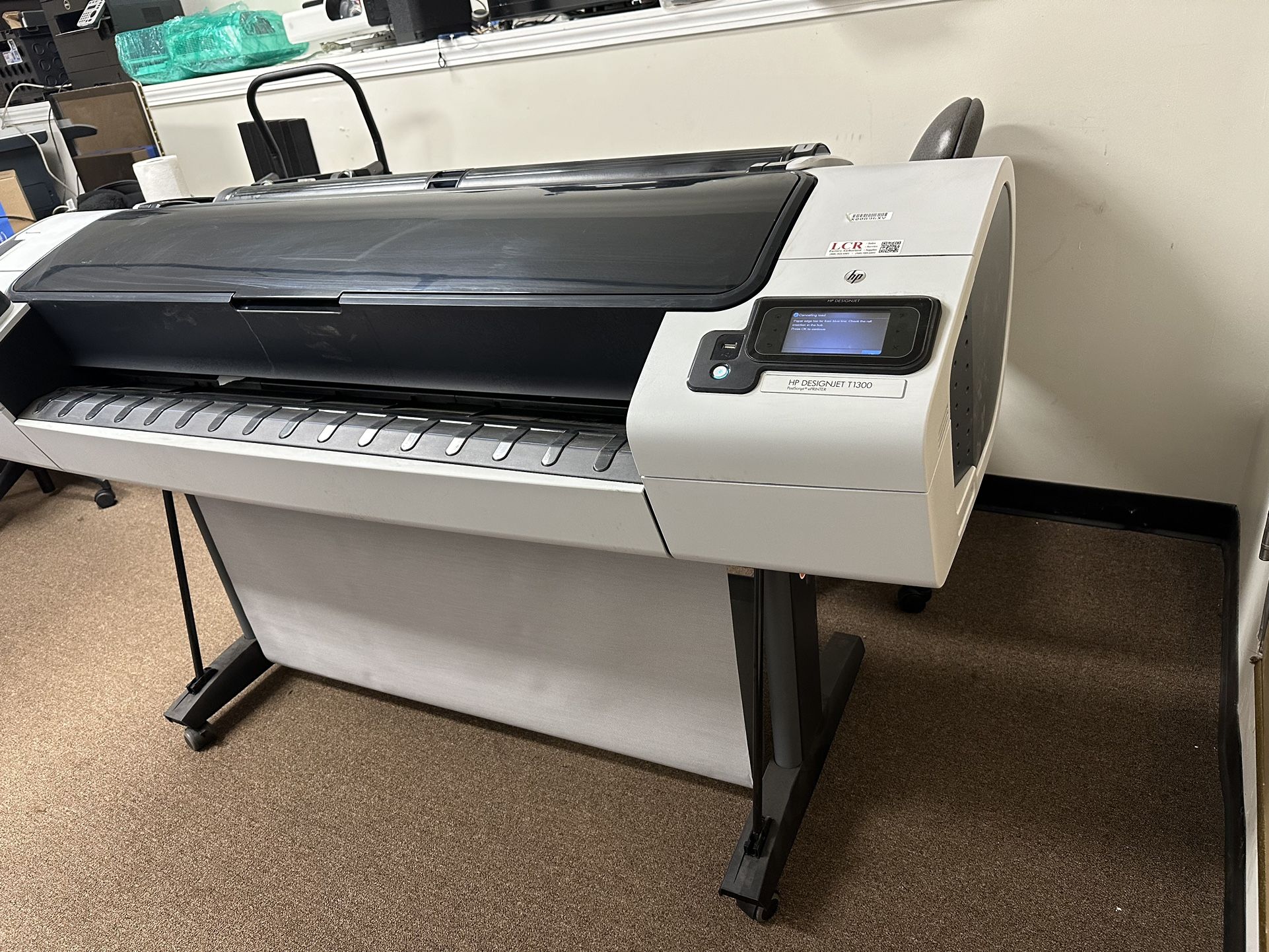 HP DesignJet T1300 Plotter Printer