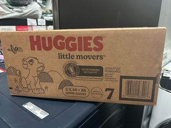 Huggies Little Movers Size 7 88 count