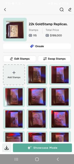 22k GoldStamp Replica Collection.