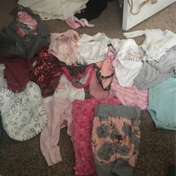0-3 Month Girl Clothing Spring-Summer (half Bag Is Full, Similar Items) 