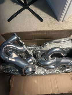 Polished Stainless Steel JBA Exhaust Shorty Headers for 3.7l V6