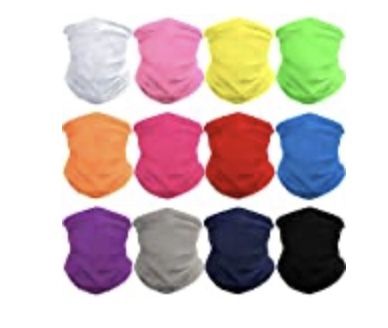 936 Neck Gaiter Headwear Head Wrap Headband Tube Face Mask Bandana Balaclava for Fishing Hiking