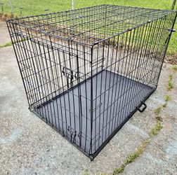 42” XXL Dog Crate with Divider Clean