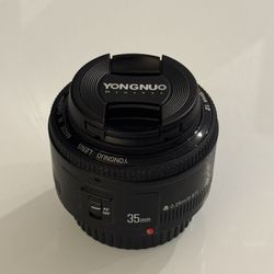 Yongnuo YN 35mm f/2 Autofocus Lens for Canon EF-Mount
