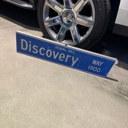 Signal Hill Oil City Street Sign Retired