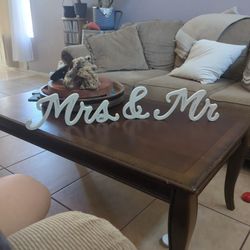 Mr And Mrs Sign 