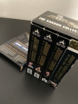 Johnny Carson VHS Tapes and DVD