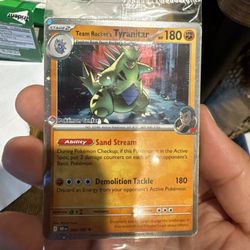 Team Rocket’s Tyranitar Pokemon Center Promo