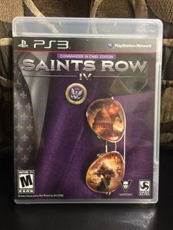 SAINTS ROW IV COMMANDER IN CHIEF EDITION