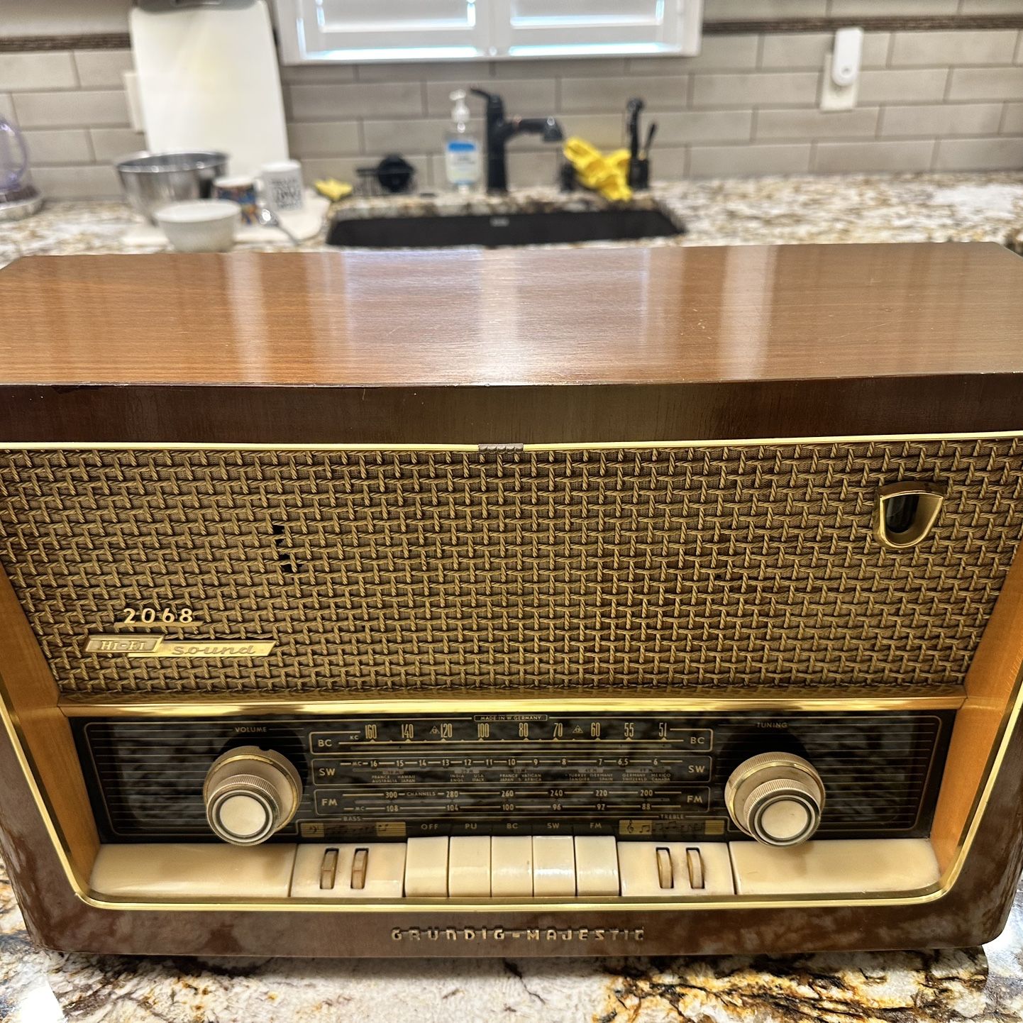1957? Grundig Majestic German Tube Radio for Sale in Stockton, CA