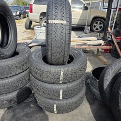 265 70 17 used 4 tires with balance and installation for $260
