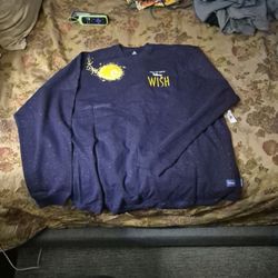 New DISNEY WISH Long Sleeve Shirt XXL