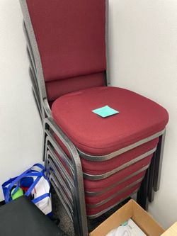 Red chairs