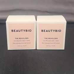 2- .5 fl.oz. BeautyBio "The Beholder" sealed,