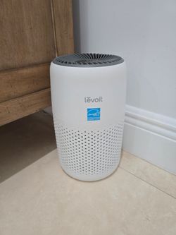 LEVOIT Air Purifier for Home Allergies and Pets Hair Smokers in Bedroom, H13 True HEPA Filter, 24db Filtration System Cleaner Odor Eliminators, Remove