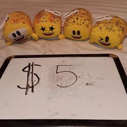 Emoji keychains small (4x)