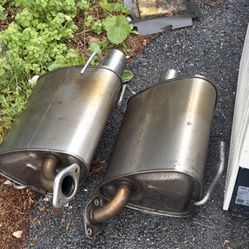 2018 Subaru STI Factory OEM Mufflers 