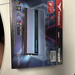 ** NEW IN BOX****TEAMGROUP T-Force XTREEM ARGB 3600MHz CL18 64GB (2x32GB) PC4-28800 Dual Channel DDR4 DRAM