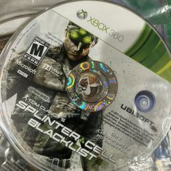 Tom Clancy Splinter Blacklist Xbox 360