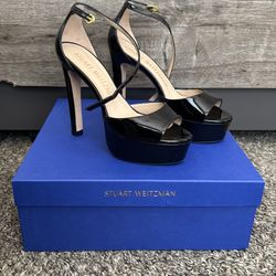 Stuart Weitzman platform sandal heels