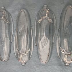 Vintage Set Of 4 Corn On The Cob Plates. MS-25.