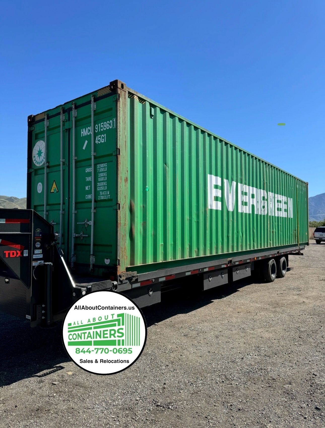 Shipping Container- High Cube 40ft